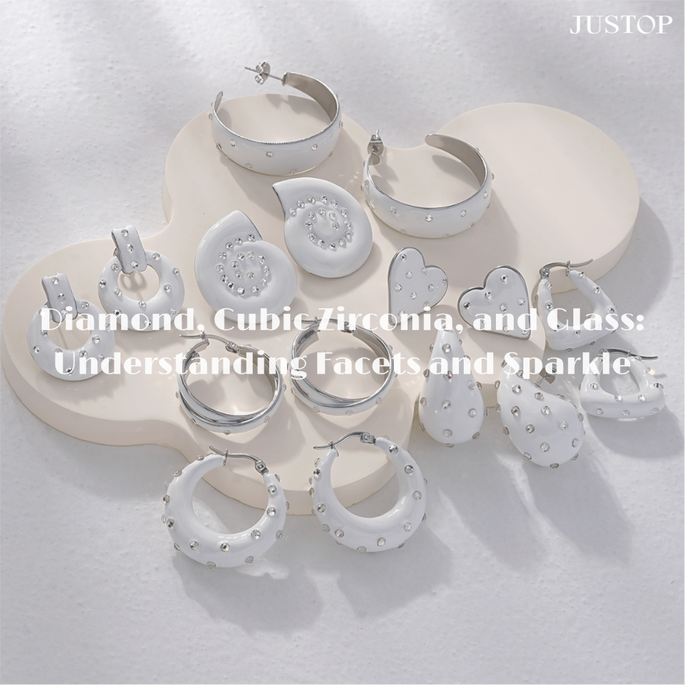 Diamond, Cubic Zirconia, and Glass: Understanding Facets and Sparkle