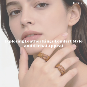 Explorer les bagues en cuir confort style et attrait mondial