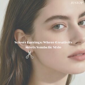 Hexingsheng Jewelry | Boucles d’oreilles ciseaux : quand la créativité rencontre le style symbolique Scissor Earrings: Where Creativity Meets Symbolic Style