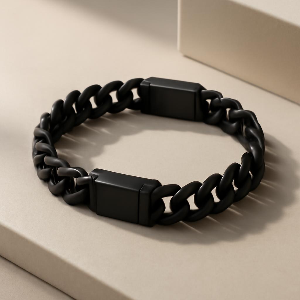 Hexingsheng Jewelry | Elevate Your Style: The Unmatched Appeal of Men’s Black Stainless Steel Bracelets