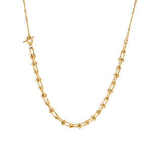 Hexingsheng Jewelry | Collier à chaînes mixtes : quand le contraste rencontre le design de bijoux moderne