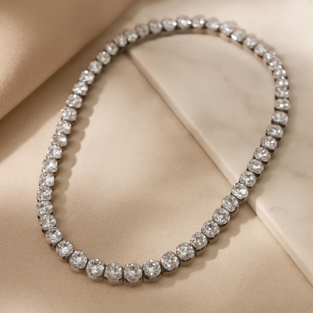 Hexingsheng Jewelry | Unlock Timeless Elegance: The Rise of Stainless Steel Tennis Necklaces in Modern Jewelry Unlock Timeless Elegance: The Rise of Stainless Steel Tennis Necklaces in Modern Jewelry