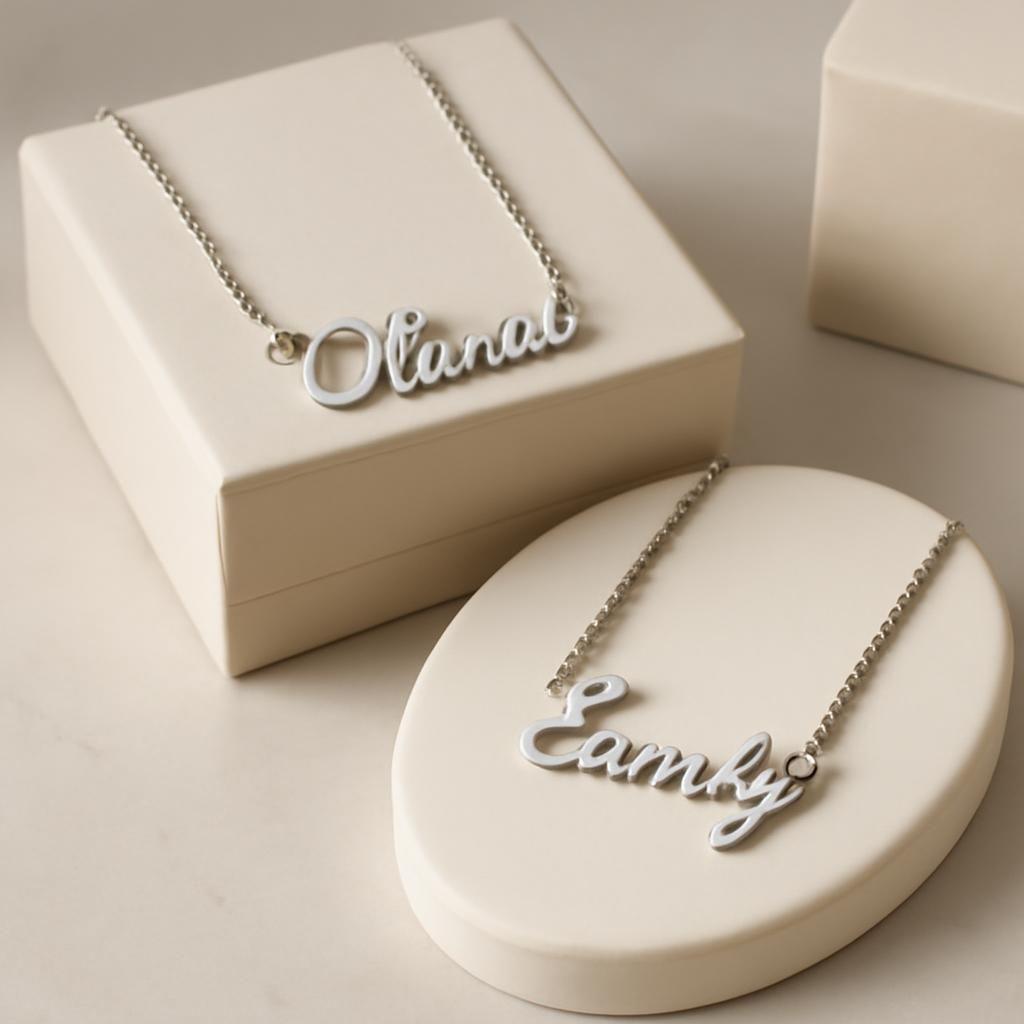 Hexingsheng Jewelry | Elevate Your Jewelry Business with Stainless Steel Custom Name Necklaces Elevate Your Jewelry Business with Stainless Steel Custom Name Necklaces