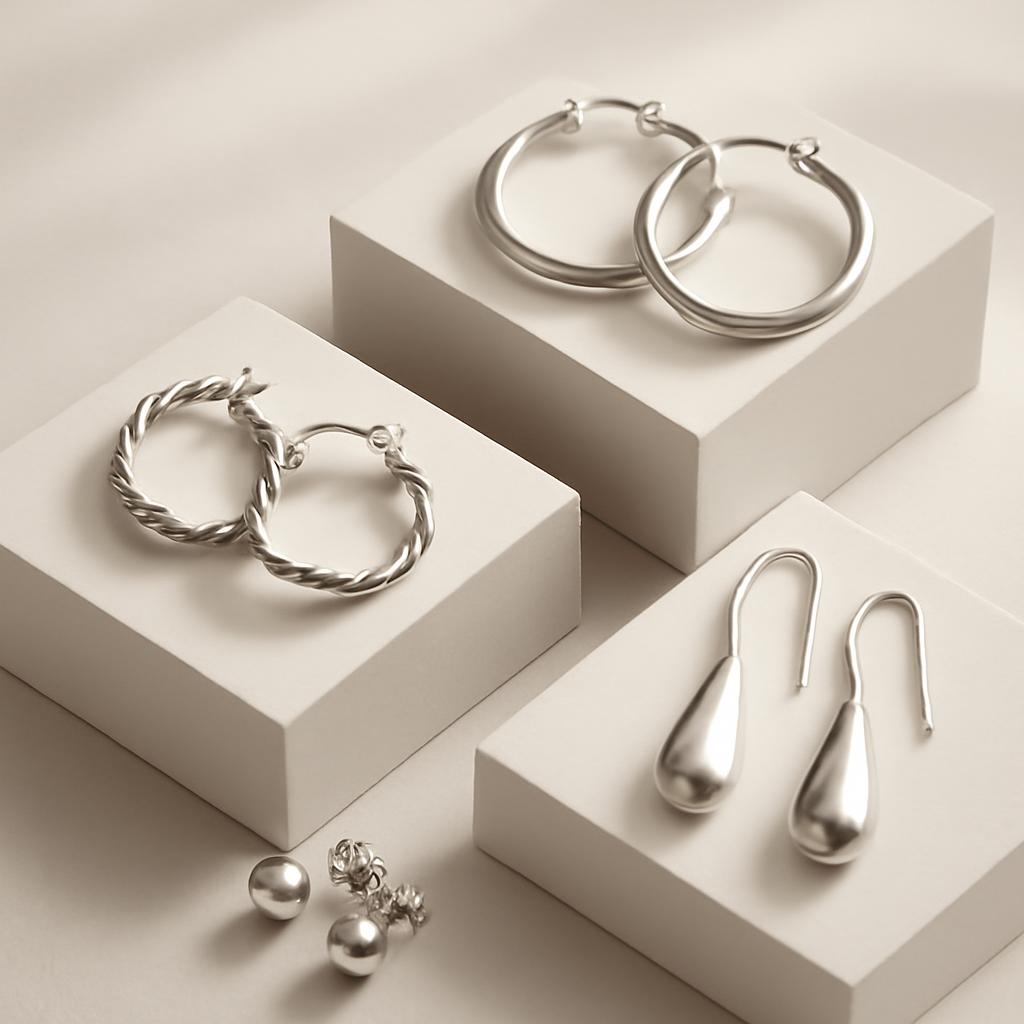 Hexingsheng Jewelry | Wholesale Sterling Silver Earrings: Unlock Profitable Opportunities with .925 Jewelry Collections