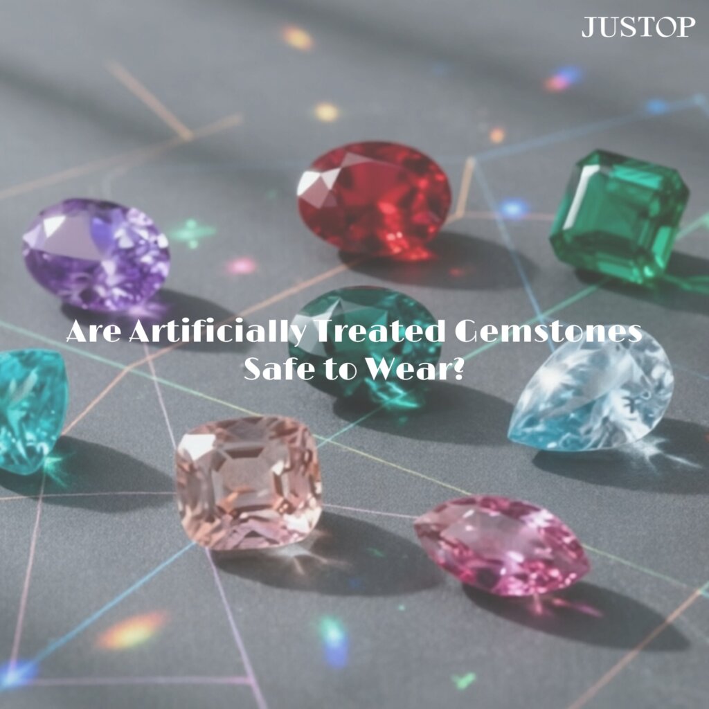 Are Artificially Treated Gemstones Safe to Wear?